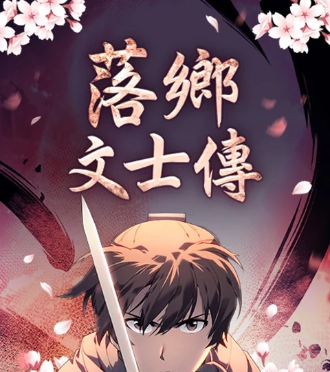 《落鄉文士傳​》封面背景