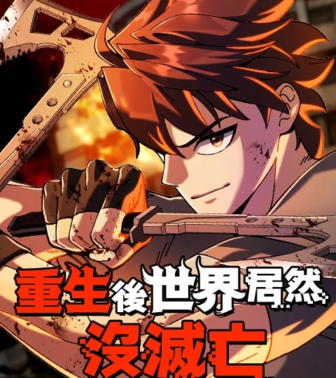 《重生後世界居然沒滅亡》封面背景