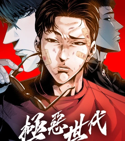 《極惡世代》封面背景